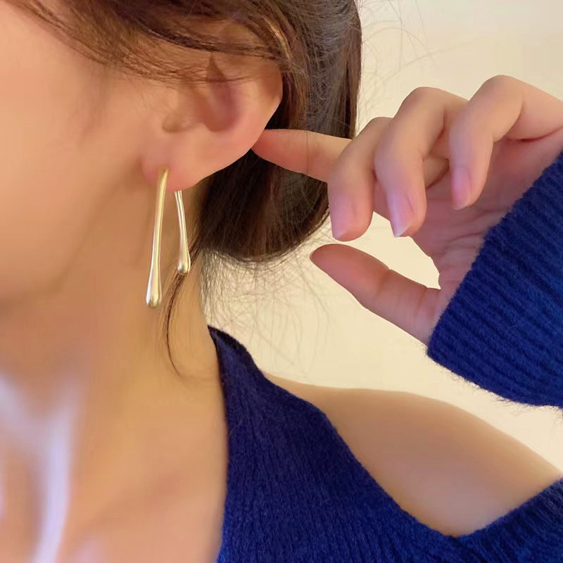 24K Gold-plated Vintage Minimalist Earrings