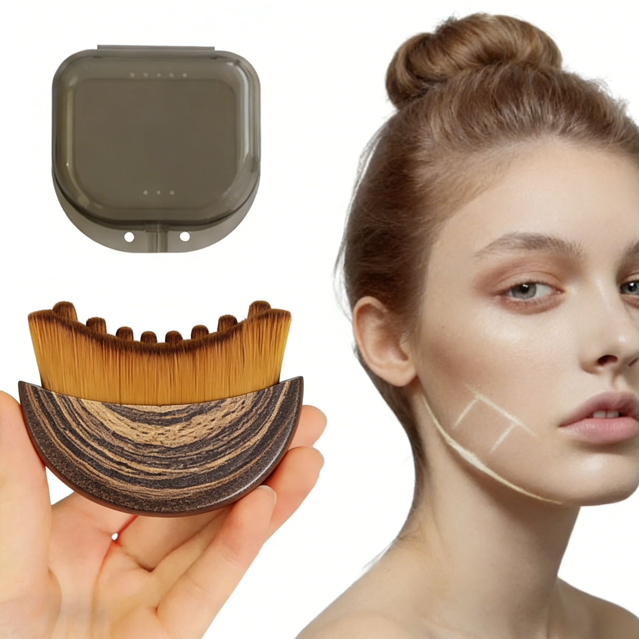 Lymph Massage Facial & Neck Care Brush✨ Relieve Tension, Reduce Swelling, and Improve Skin Elasticity💖