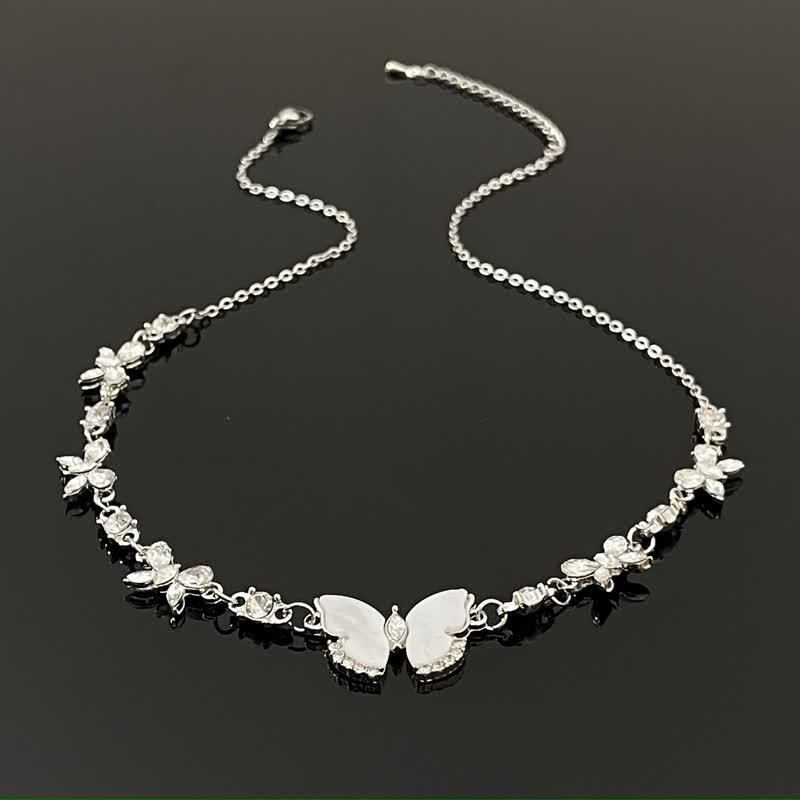 14K Gold-Plated Butterfly Necklace