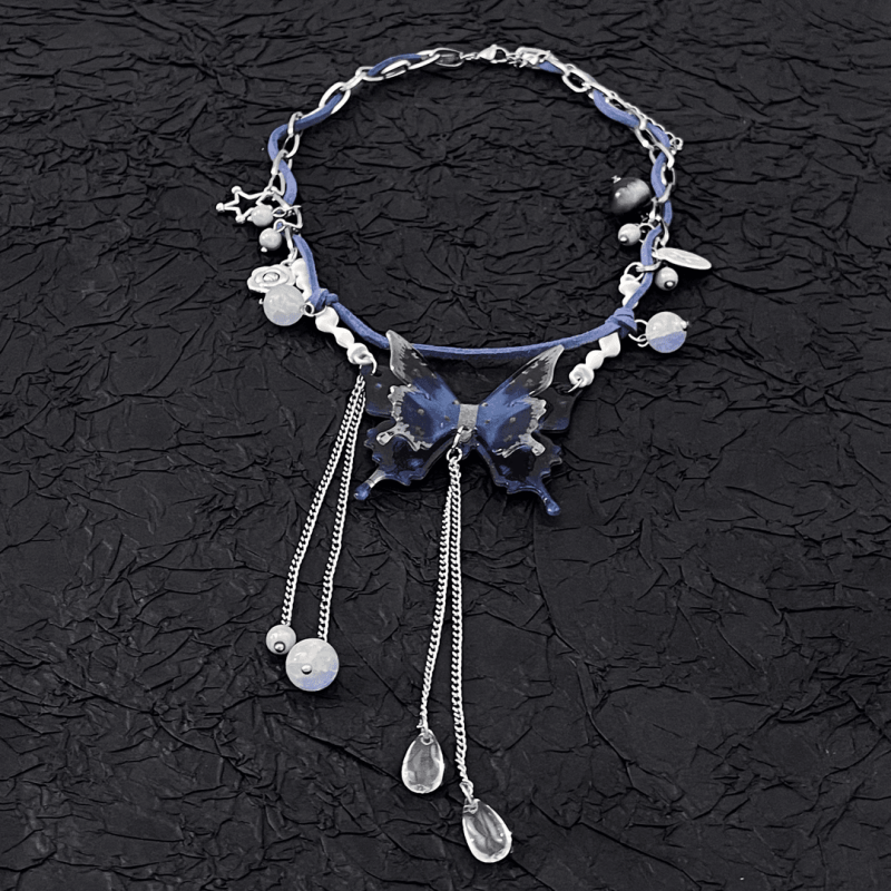 14K Gold-Plated Butterfly Necklaces