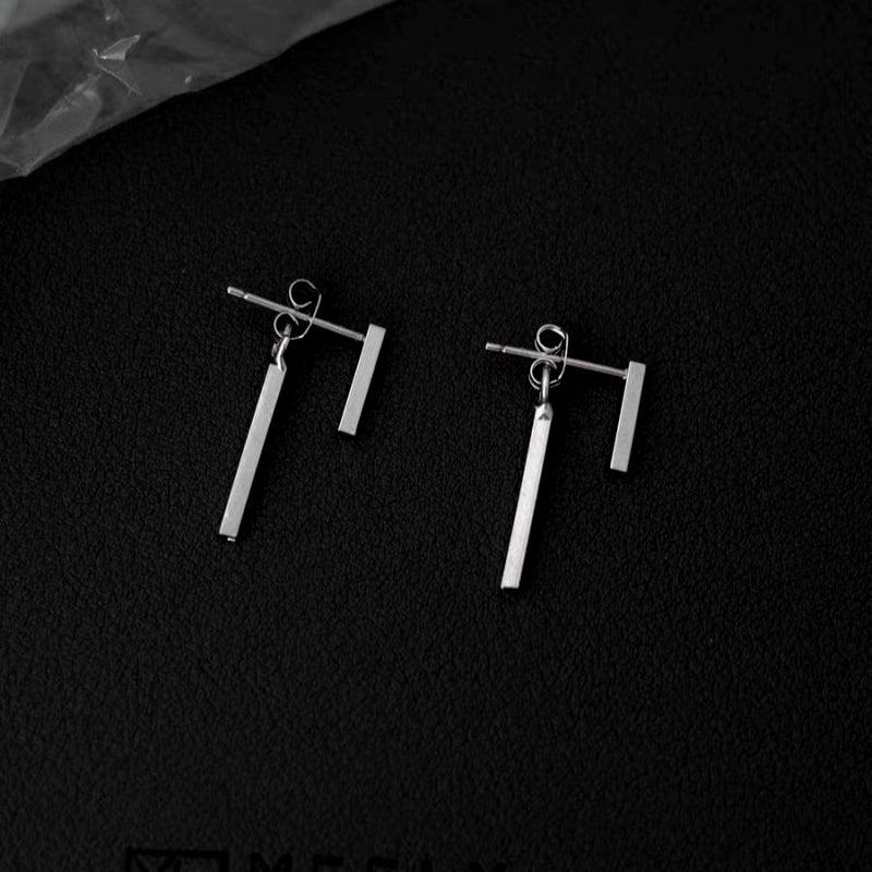 14K Gold-Plated Elegant Two-Piece Earrings