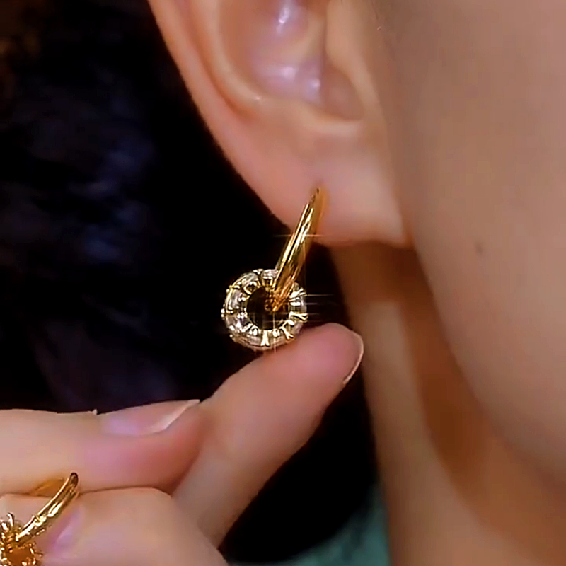 14K Gold-Plated Elegant Waist Earrings