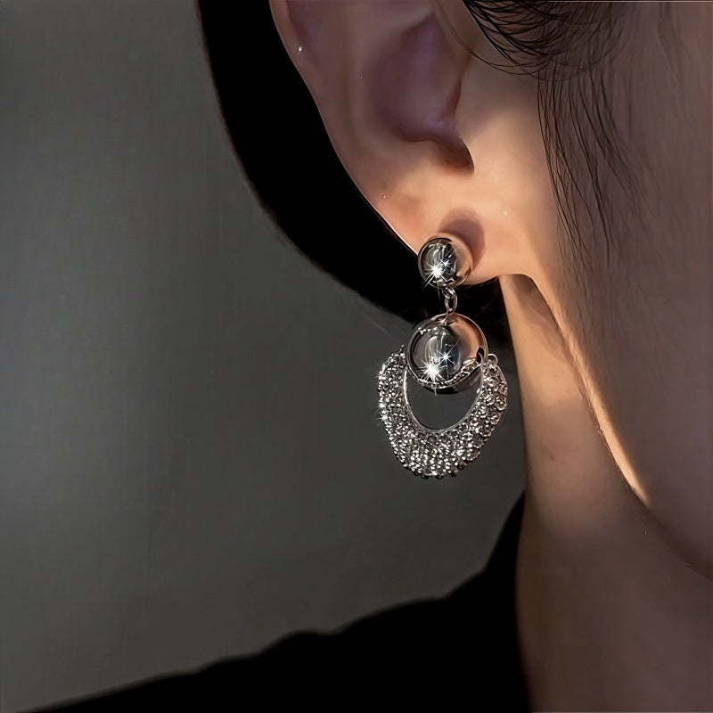 14K Gold-Plated Multi-Circle Ball Earrings