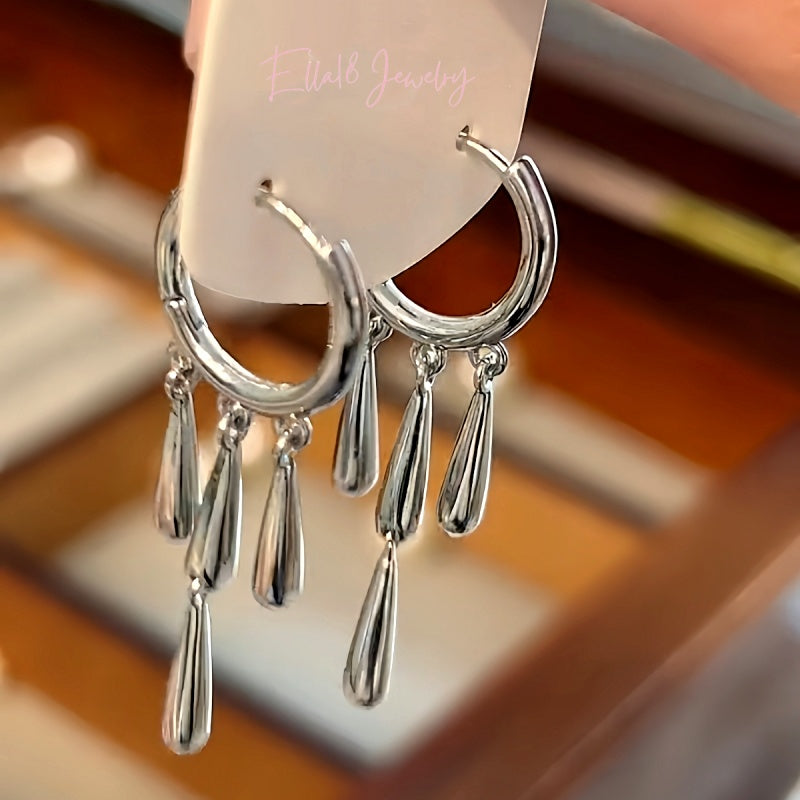 14K Gold-Plated Water Drop Earrings