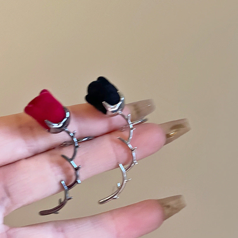 14K Gold-plated One-Piece Tulip Ear clips