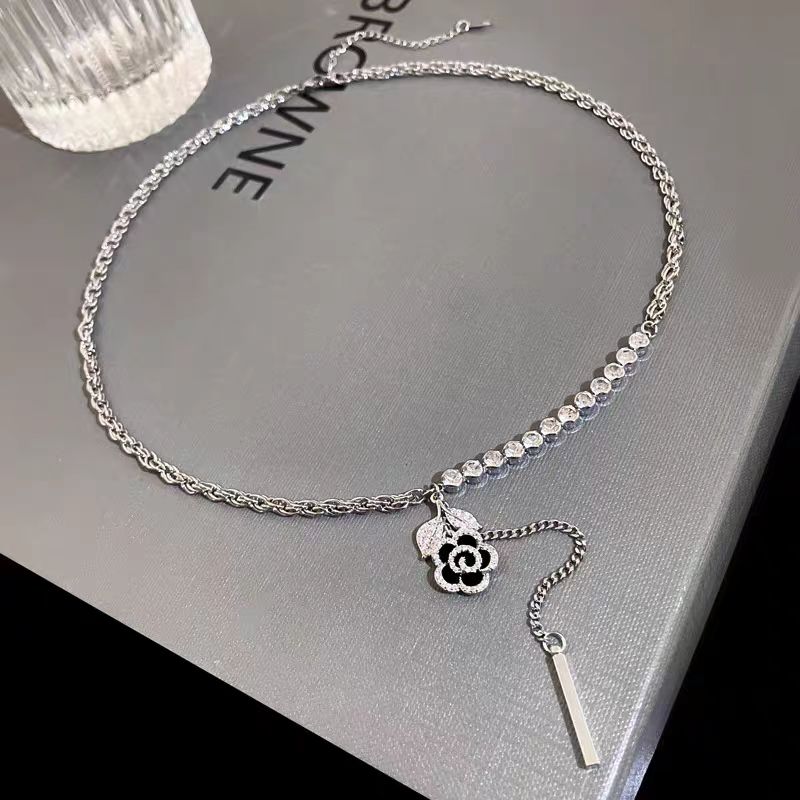 14K Gold Plated Camellia Necklaces