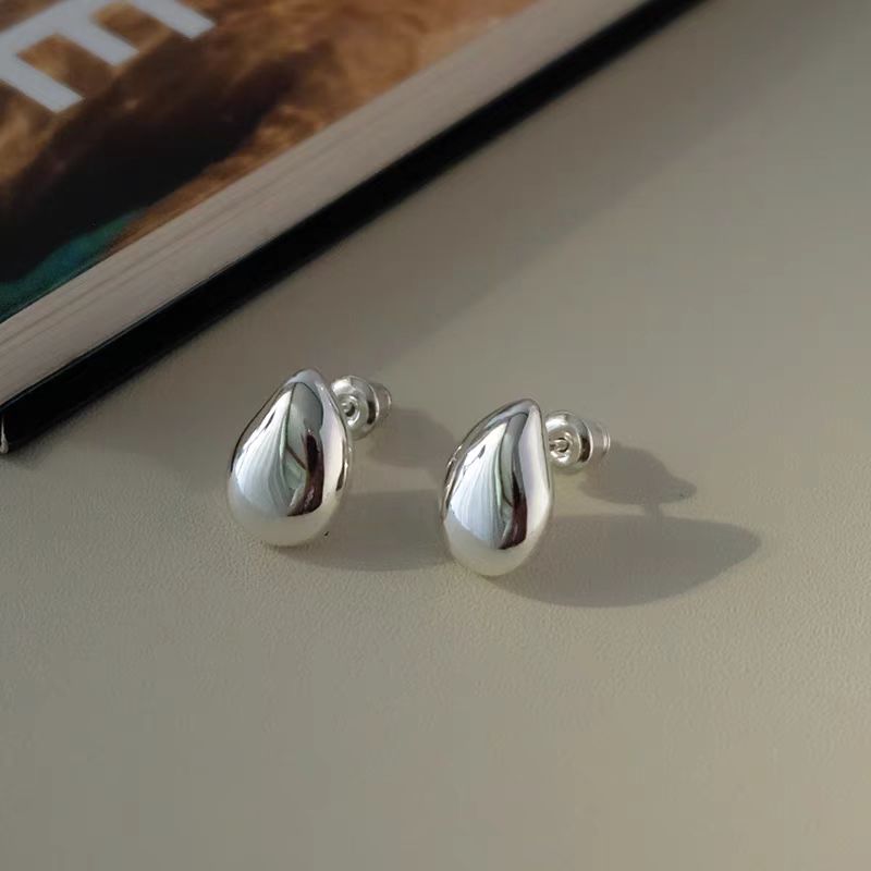 18K Gold-Plated Water Drop Stud Earrings