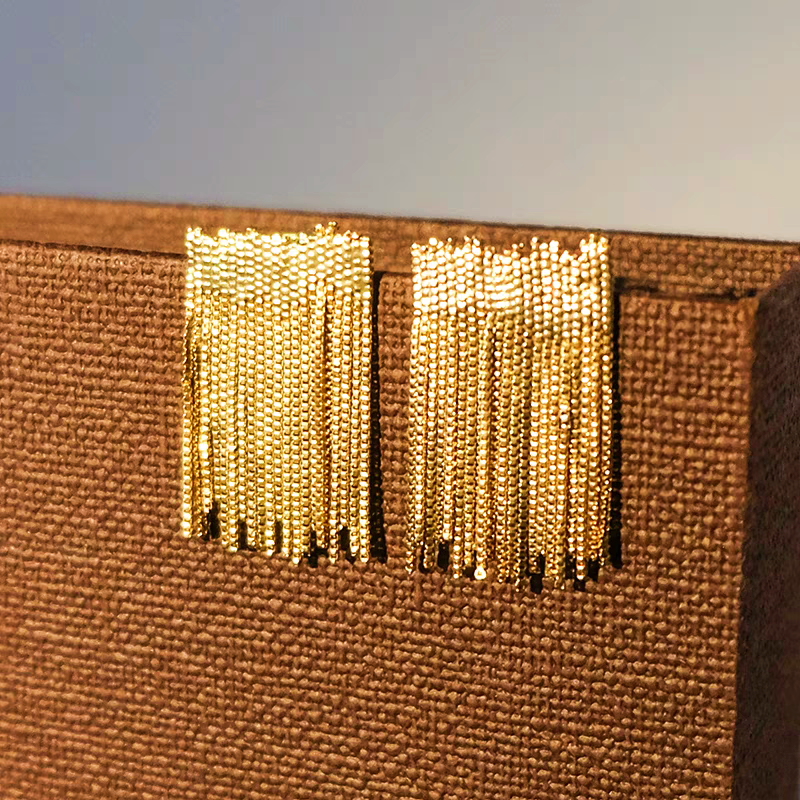 18K Gold-Plated Waterfall Tassel Earriings