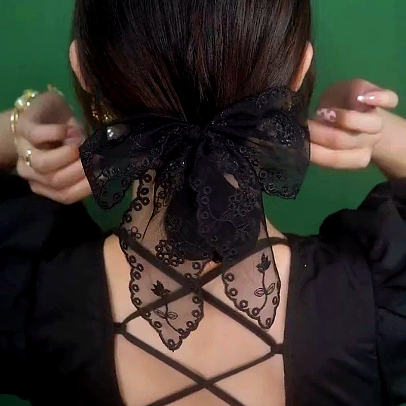 Black Lace Hairband