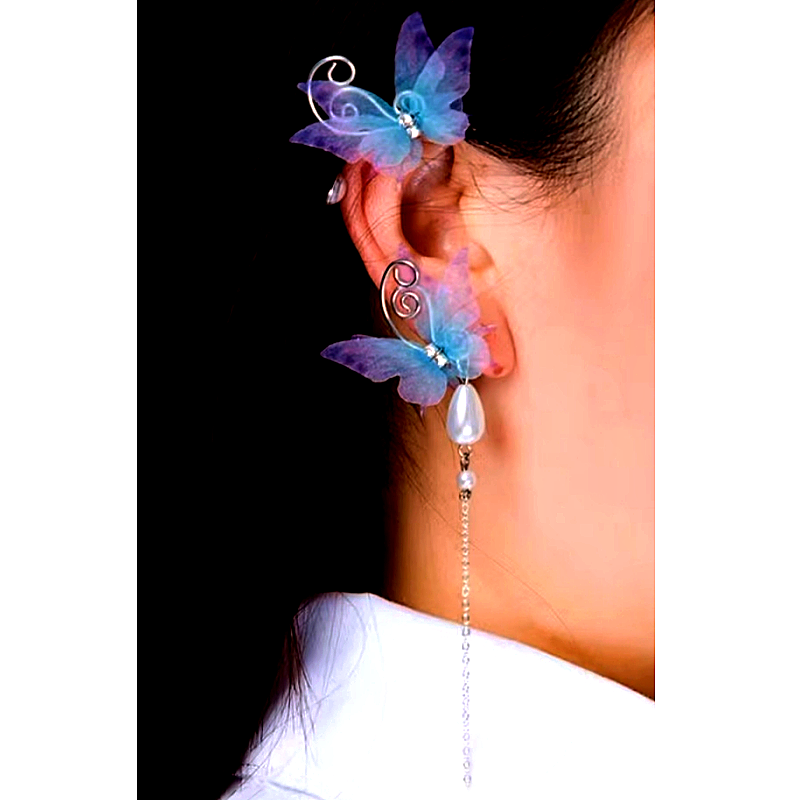 Cute Butterfly Tassel Cuffs ( 1 Pair )