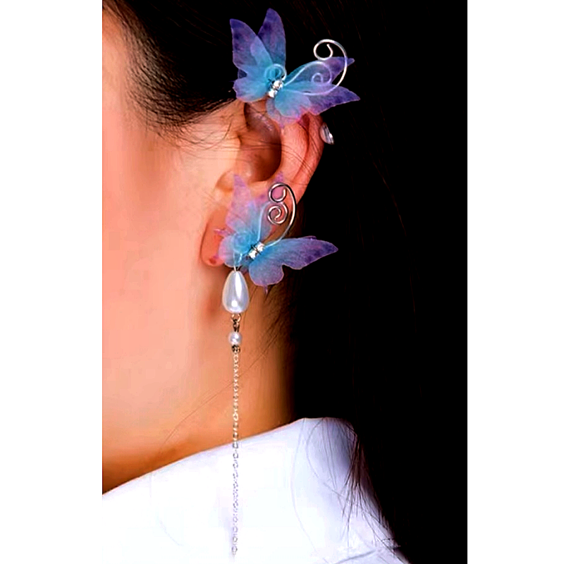 Cute Butterfly Tassel Cuffs ( 1 Pair )