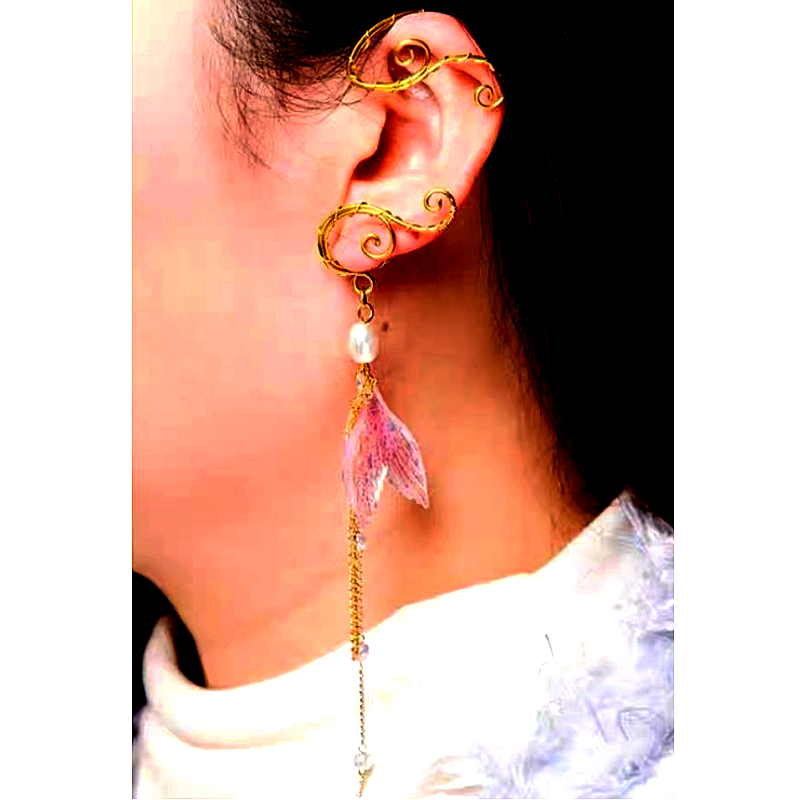 Fishtail Tassel Cuffs ( 1 Pair )