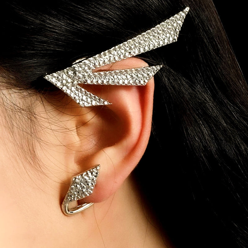 Geometric Cuff Earrings ( 1 Pair )