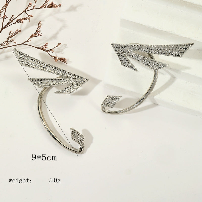 Geometric Cuff Earrings ( 1 Pair )
