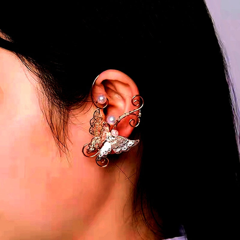 Rose Golden Butterfly Cuffs ( 1 Pair