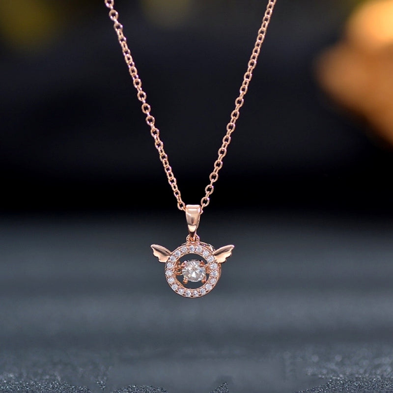 Sterling Silver Angel Wings Necklace