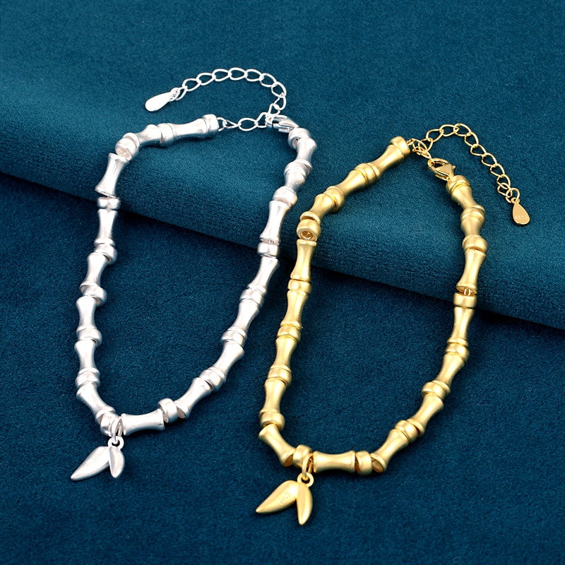 Sterling Silver Bamboo Bracelets