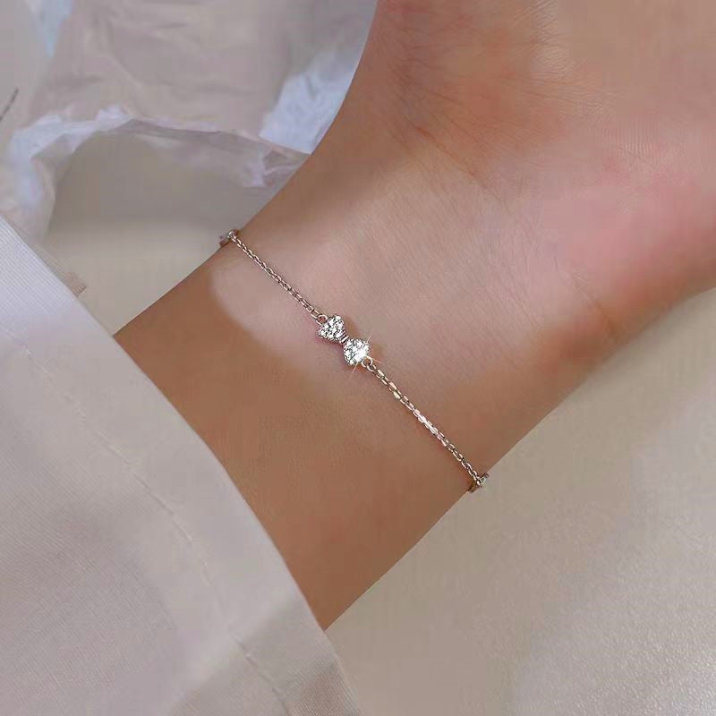 Sterling Silver Bow Bracelets
