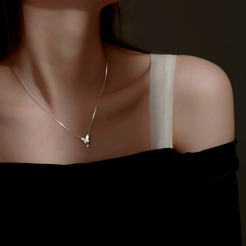 Sterling Silver Butterfly Necklace
