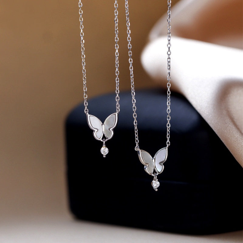 Sterling Silver Butterfly Necklace
