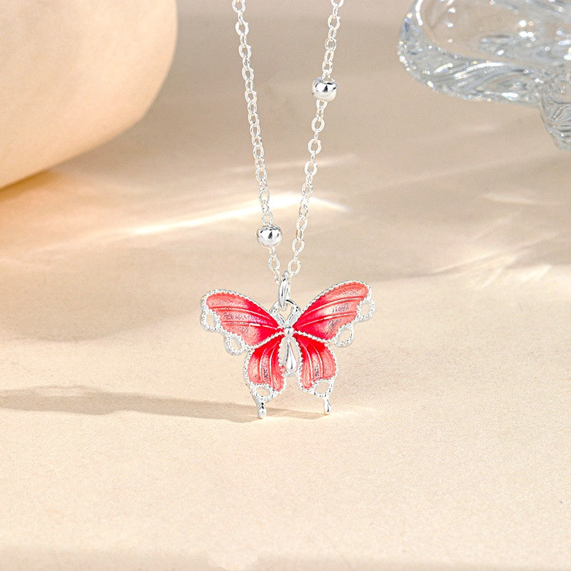 Sterling Silver Butterfly Necklaces