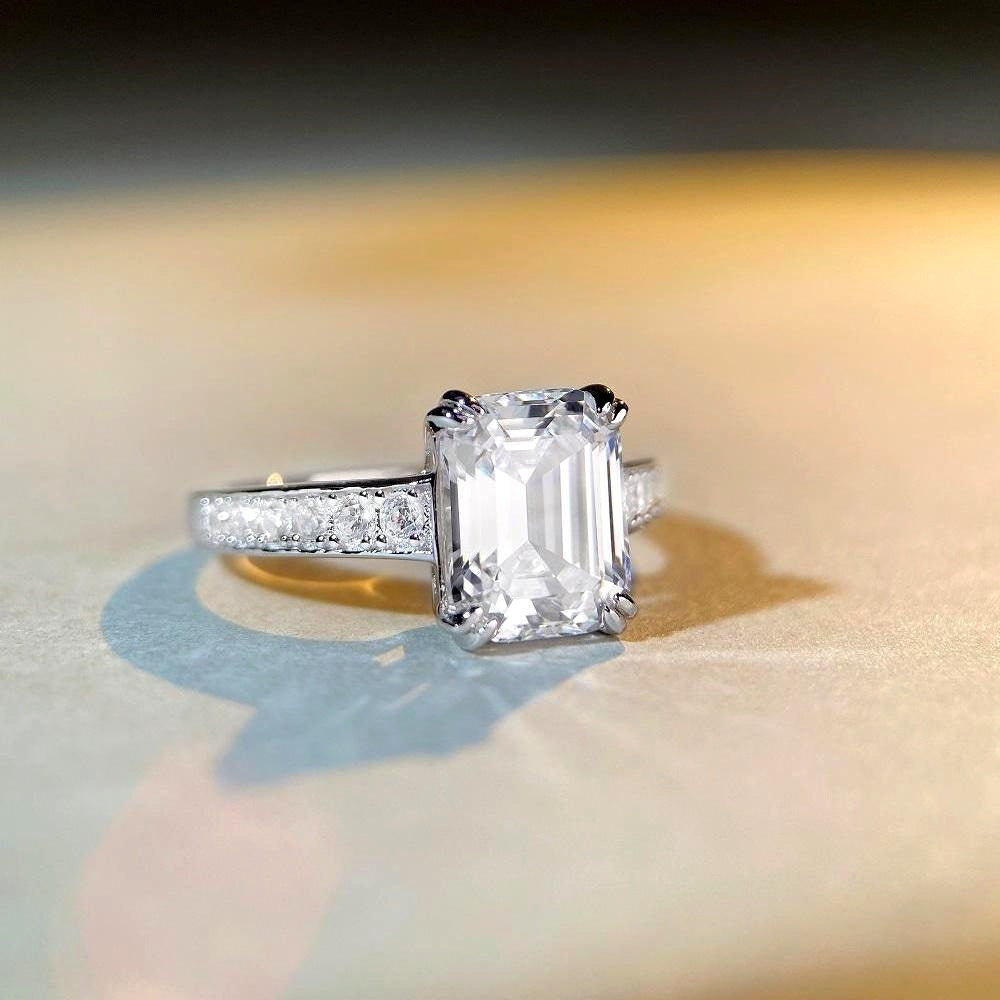 Sterling Silver Diamond Rings