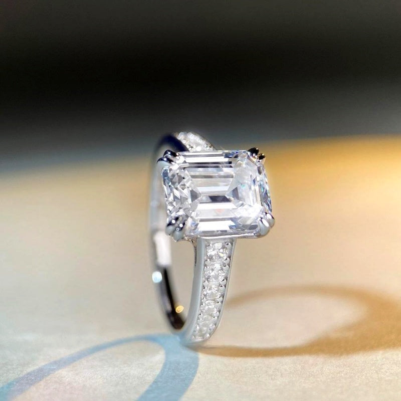 Sterling Silver Diamond Rings