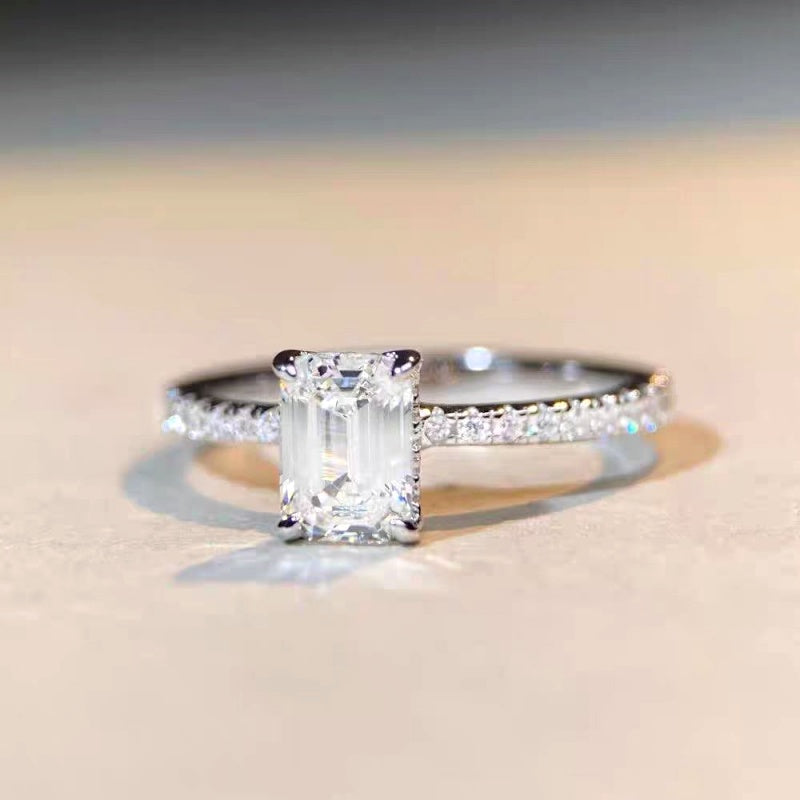 Sterling Silver Diamond Rings