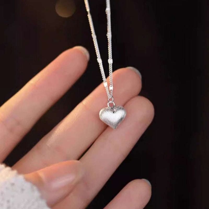Sterling Silver Love Heart Necklaces
