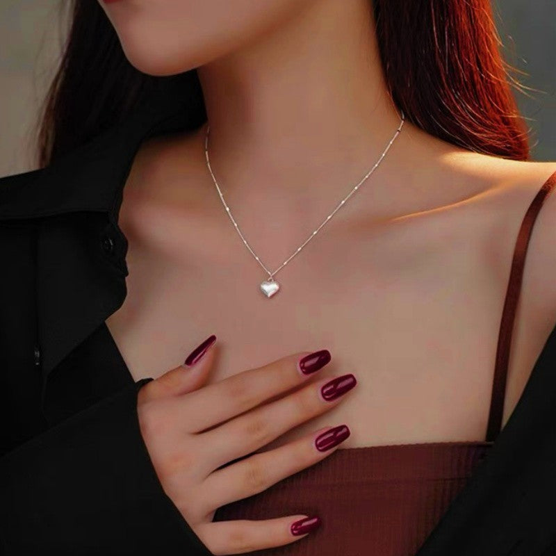 Sterling Silver Love Heart Necklaces