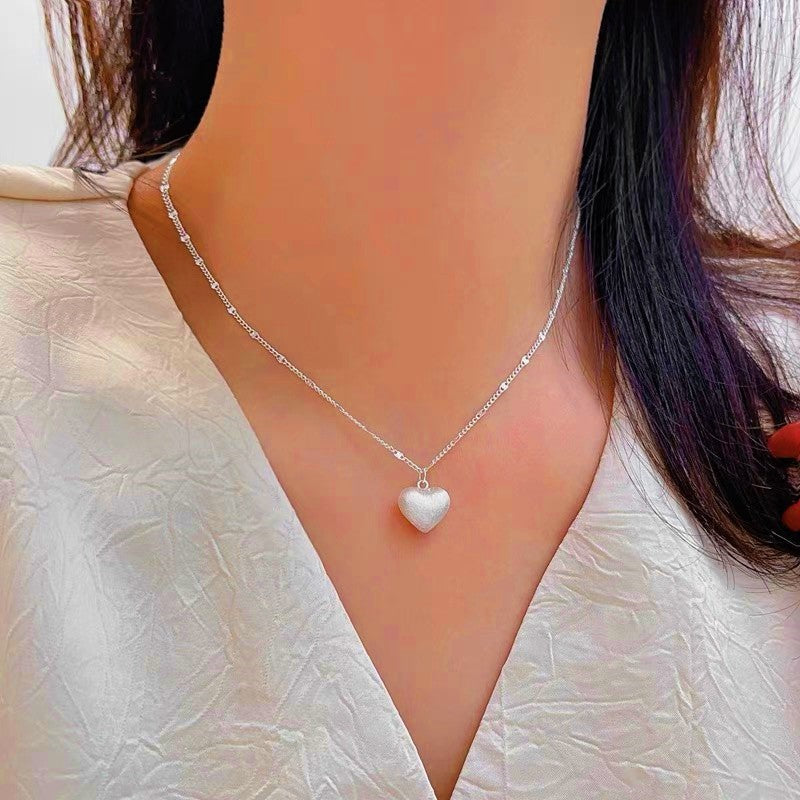 Sterling Silver Love Heart Necklaces