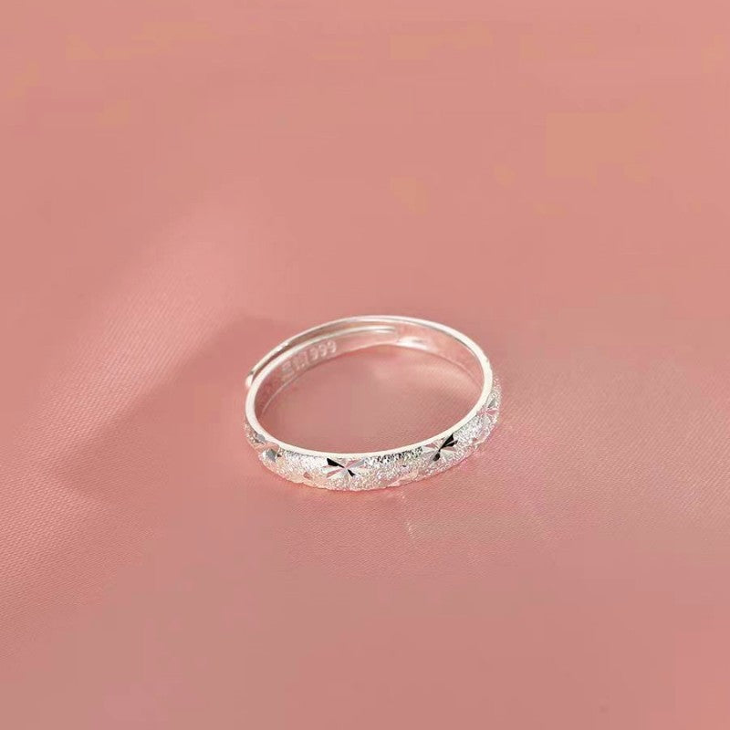 Sterling Silver Adjustable Niche Design Star Rings