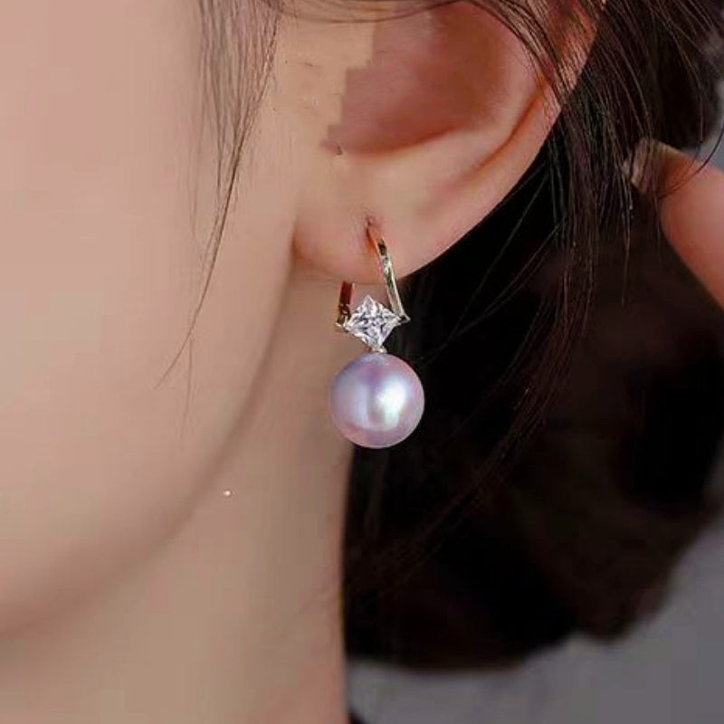 Sterling Silver Pearl Earrings