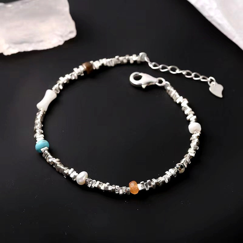 Sterling Silver Rainbow Bracelets
