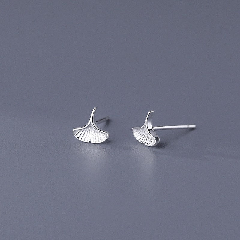 Sterling Silver Simple Stud Earrings