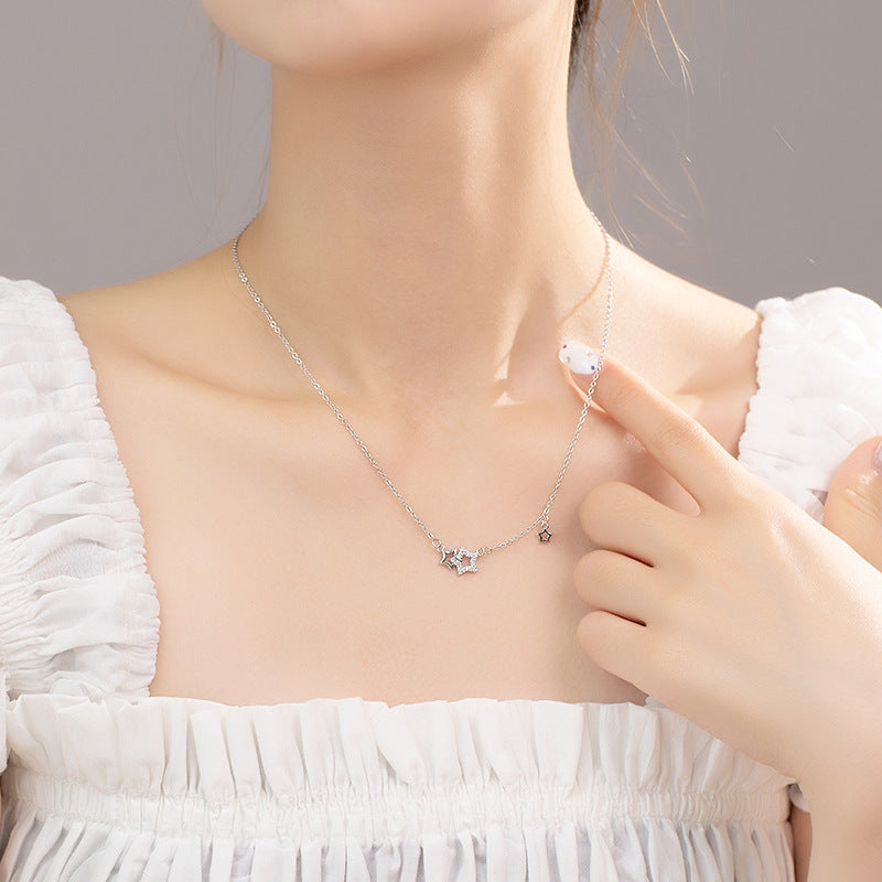 Sterling Silver Star Necklaces