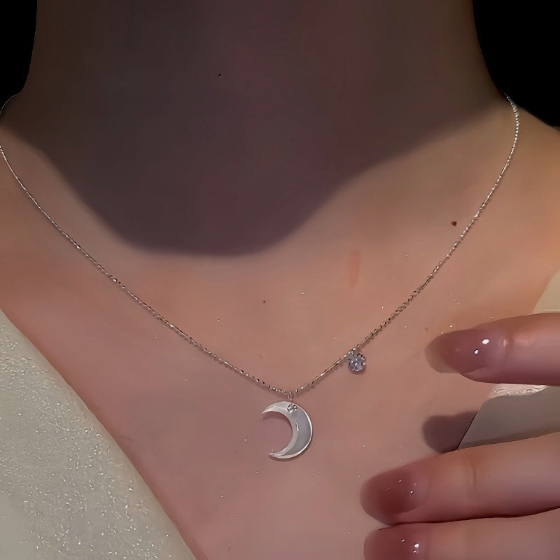 Sterling Silver Sun Moon And Star Necklaces