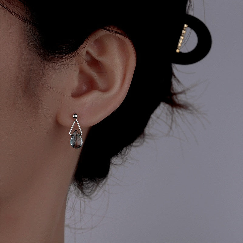 Sterling Silver Water Drop Earrings