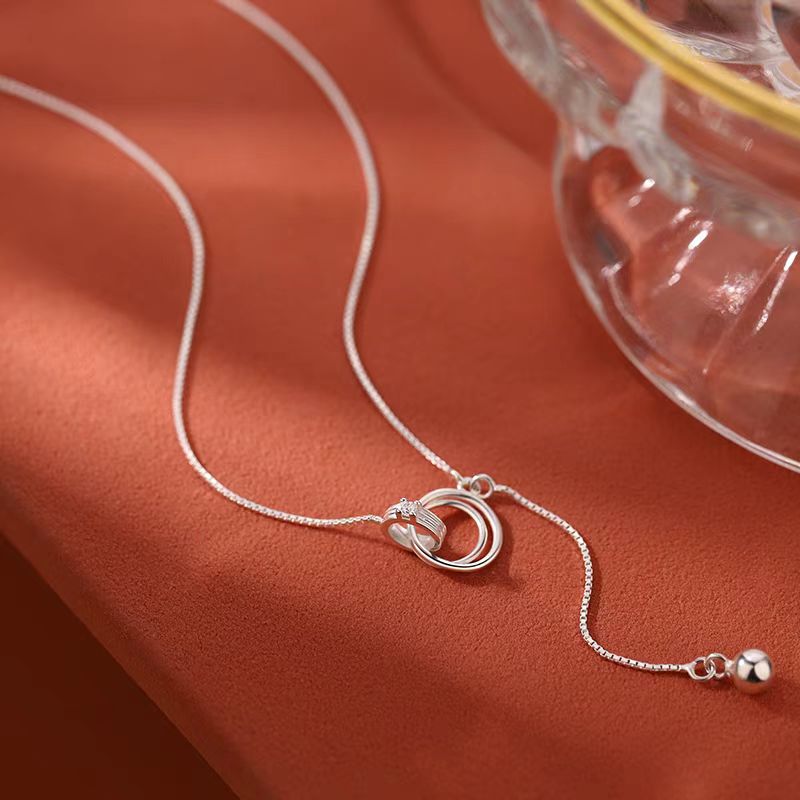 Sterling Silver Ring Necklace