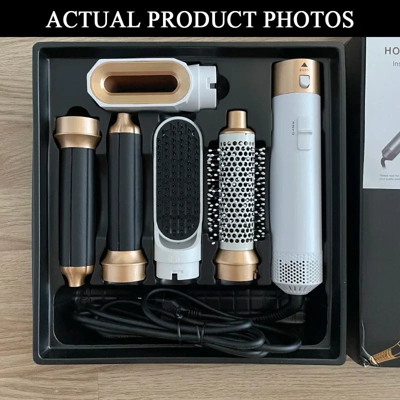 5-in-1 Ionic Hair Styler Pro™ – All-in-One Styling Tool for Healthier, Frizz-Free Hair