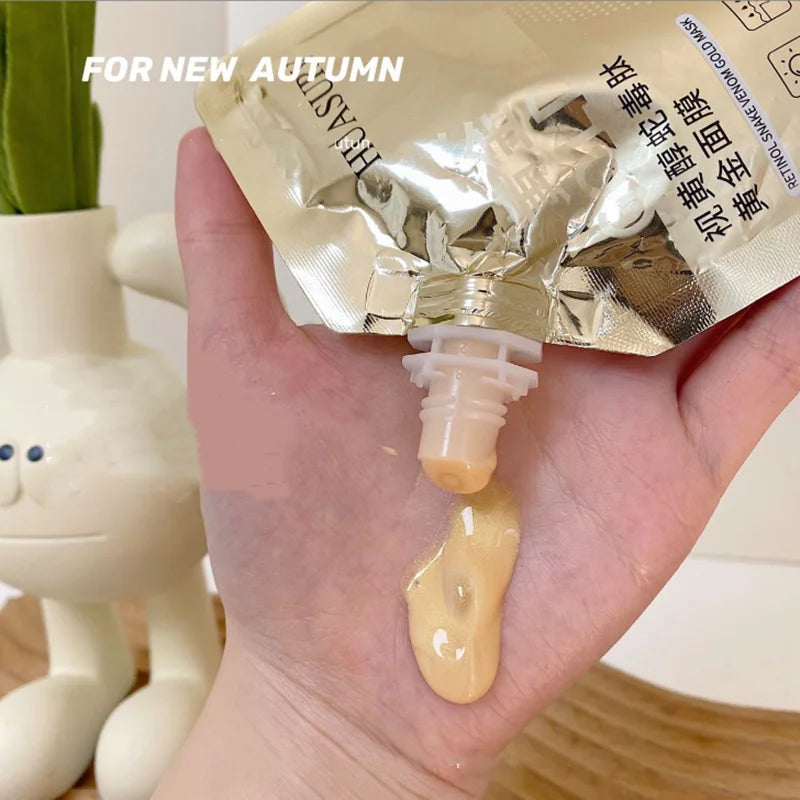 Retinol Snake Venom Peptide Gold Mask Moisturizing Skin Care
