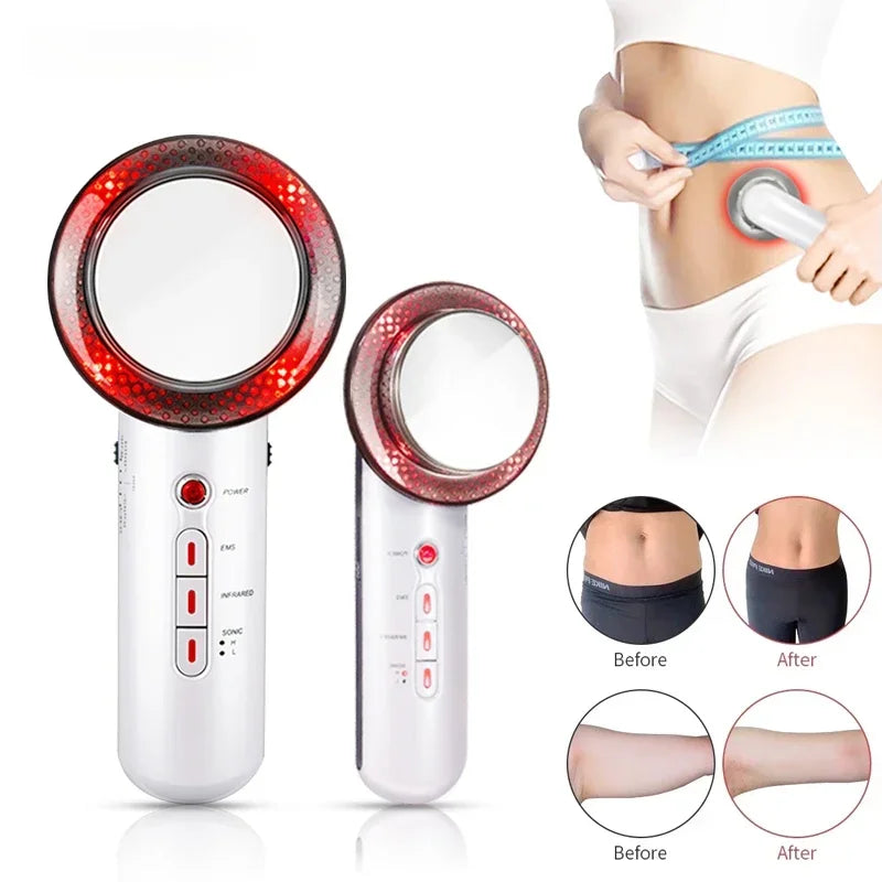 Ultrasonic 3 em 1 Cavitation EMS Slimming Massager | Beauty Boost®
