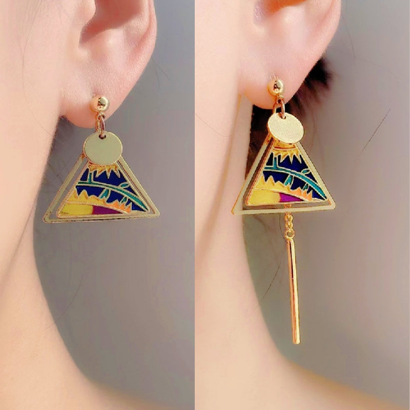 Spanish Style Asymmetrical Earrings