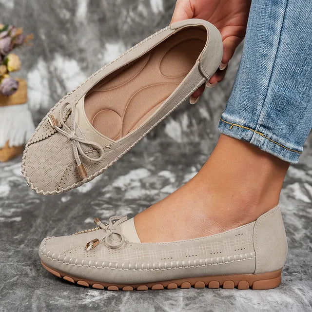 🔥Best Seller-Last Day Sale 60% OFF🔥 Orthopedic leather shoes, Lightweight, Anti-Slip, Breathable for Women