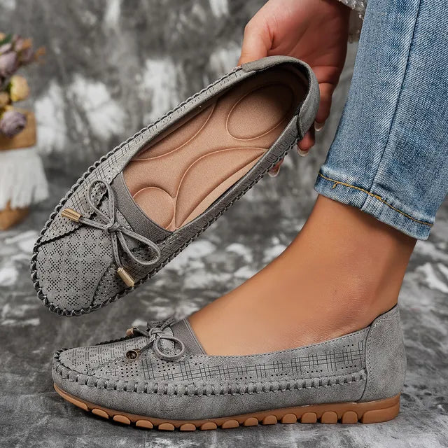 🔥Best Seller-Last Day Sale 60% OFF🔥 Orthopedic leather shoes, Lightweight, Anti-Slip, Breathable for Women