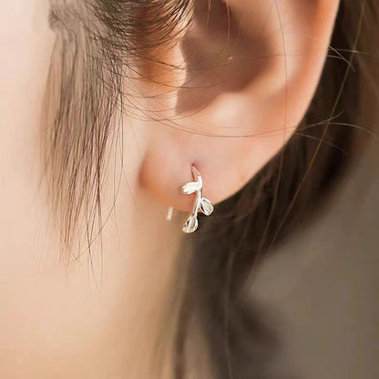 Sterling Silver Little Tree Branch Studs
