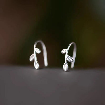 Sterling Silver Little Tree Branch Studs
