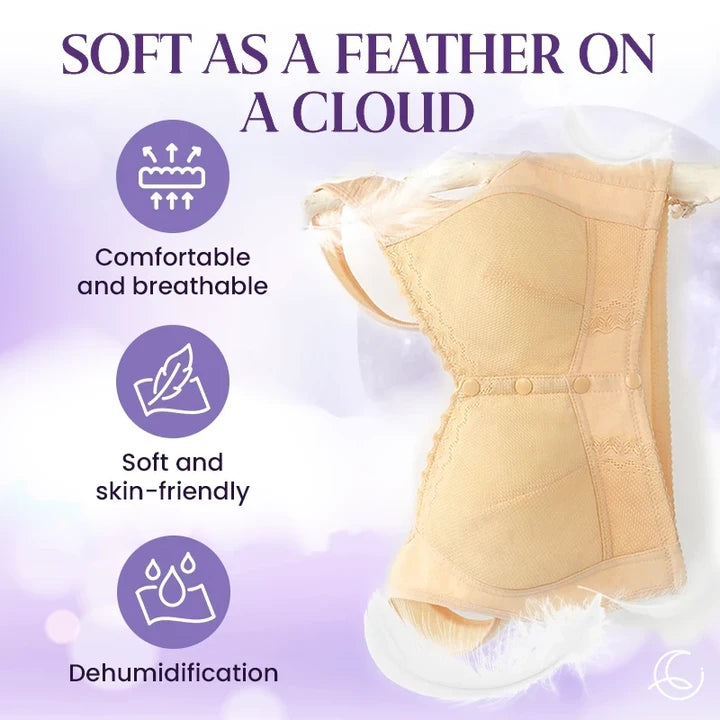 🌹Last Day Sale 80% OFF 🌹2025 New Front Closure Breathable Bra for Seniors