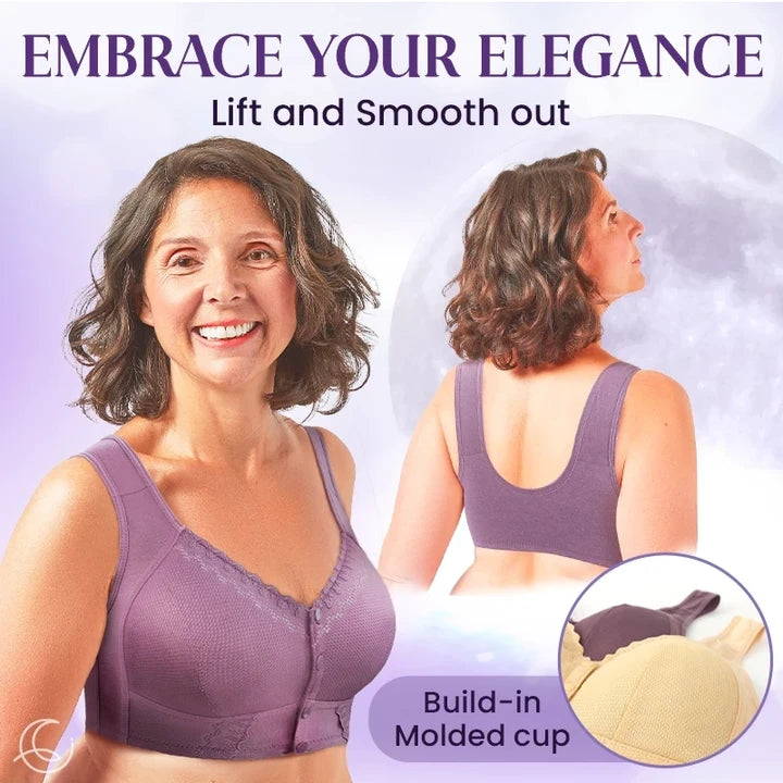 🌹Last Day Sale 80% OFF 🌹2025 New Front Closure Breathable Bra for Seniors