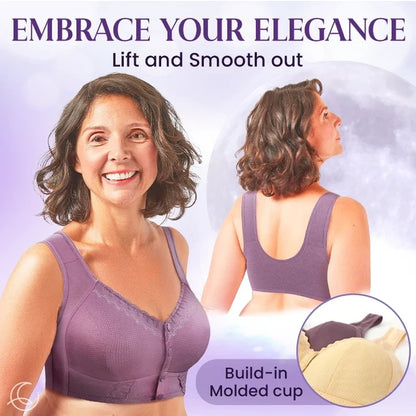 🌹Last Day Sale 80% OFF 🌹2025 New Front Closure Breathable Bra for Seniors